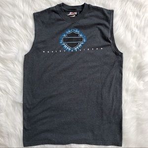 🏍 Harley Davidson sleeveless shirt 🏍